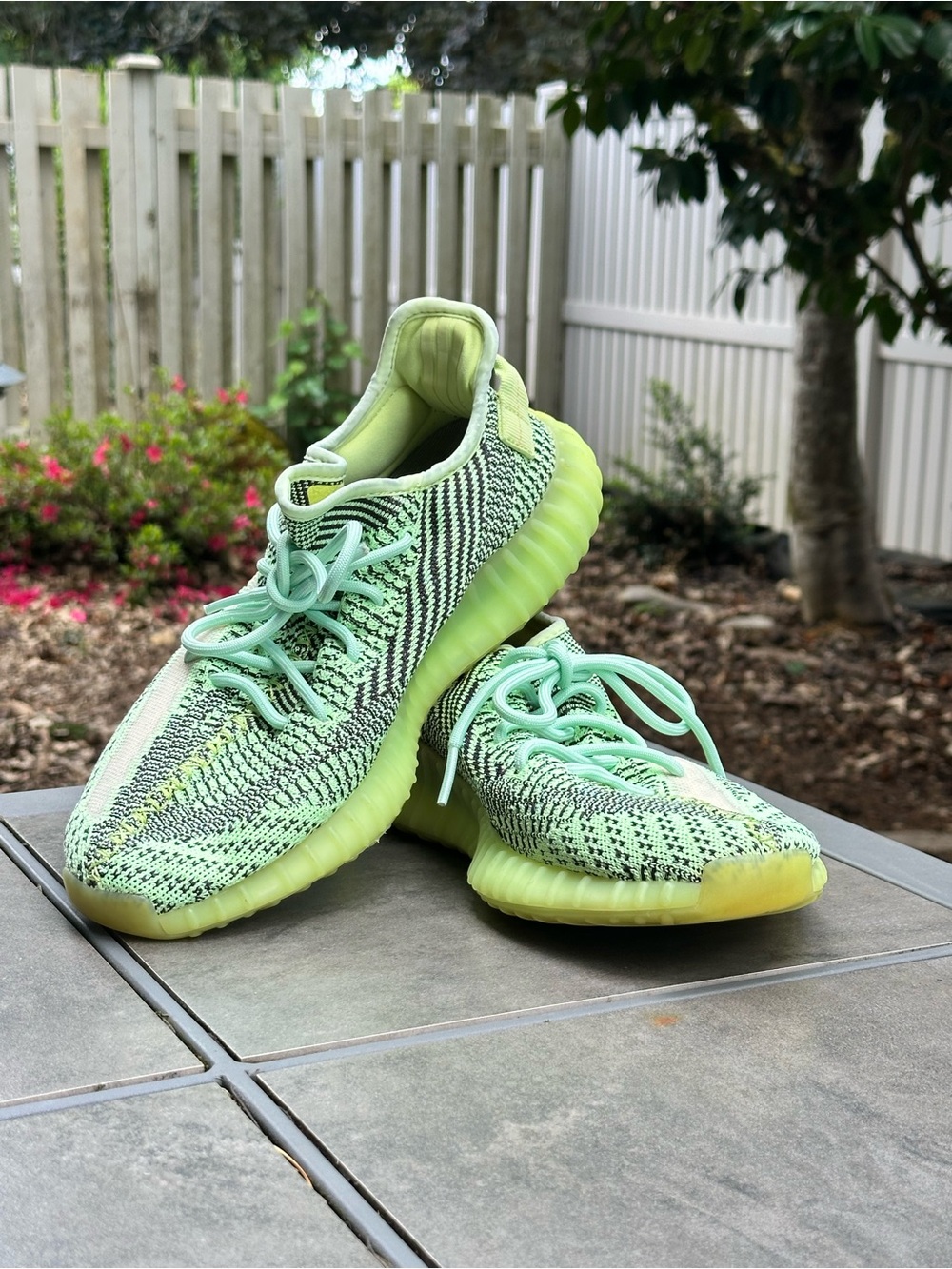 Yeezy Boost 350 V2 Yeezreel Green - Size 11 - with Box & Authenticity Card